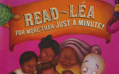 “Read for more than just a minute” – Poster for libraries to promote reading
