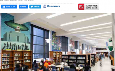 Mural for Brooklyn Public Library Central Library’s Youth Wing